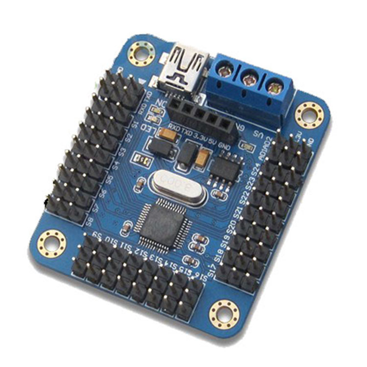 Servo Motor Control Board with Mini USB Port (16 Channels) | 101274 | Other by www.smart-prototyping.com